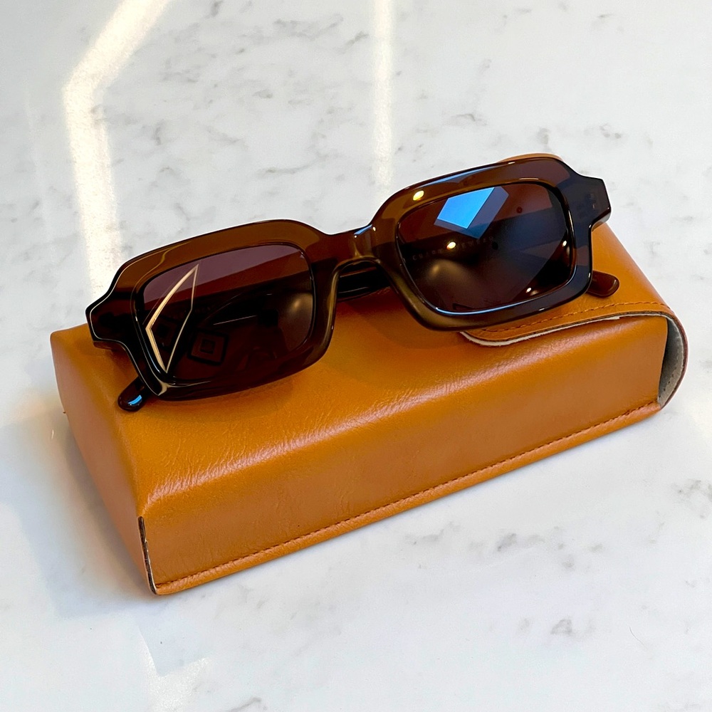 Crap Eyewear Sunnies - Lucid Blur in Crystal Hemp Bio/Plum